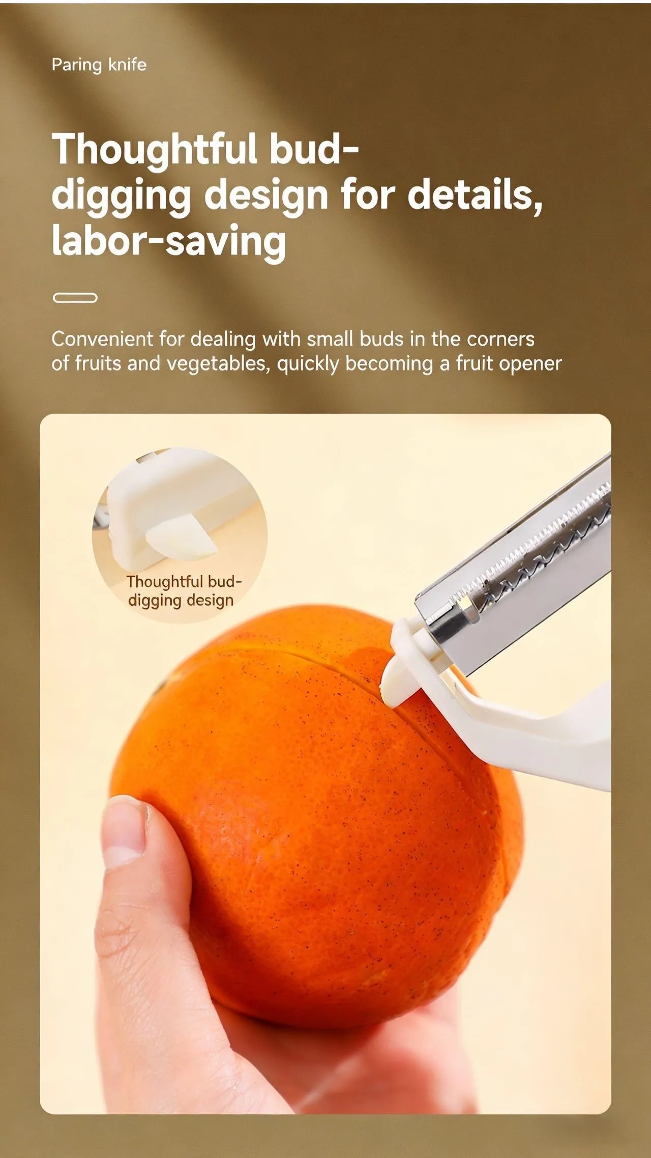 2 in 1 Vegetable Peeler, Multifunctional Peeler & Grater, Kitchen Fruit Peeling Shredding Tool - Image 12