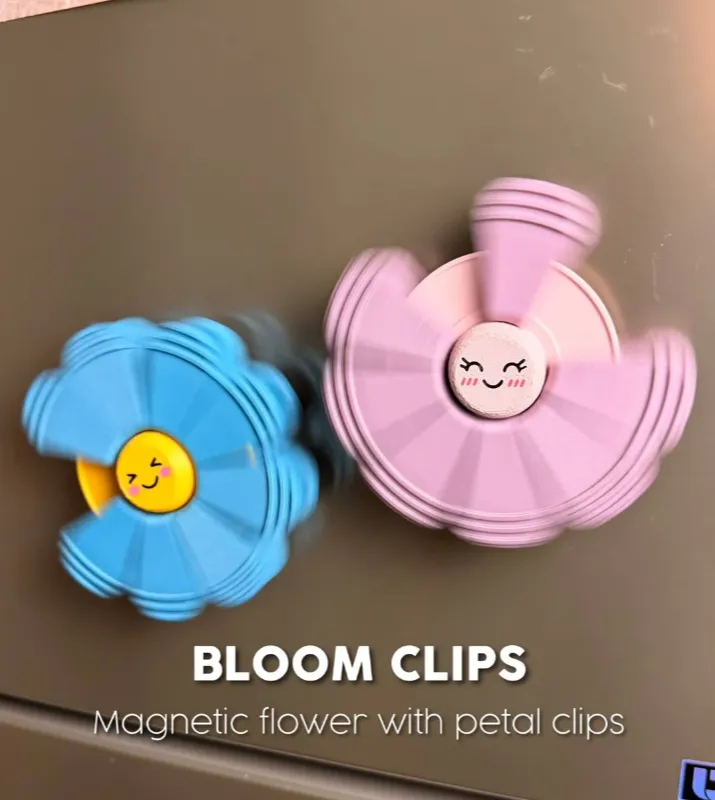 Bloom Clips | Magnetic Flower With Petal Clips - Image 2