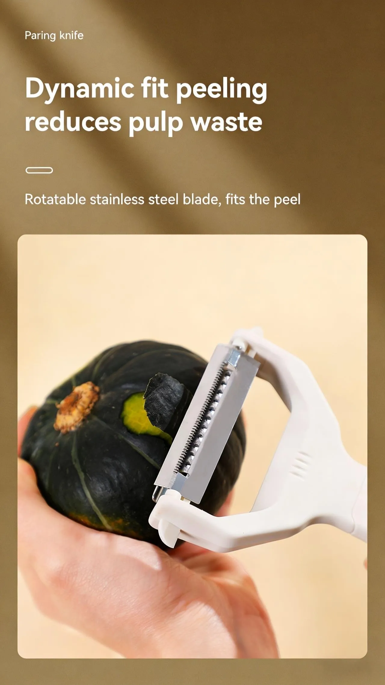 2 in 1 Vegetable Peeler, Multifunctional Peeler & Grater, Kitchen Fruit Peeling Shredding Tool - Image 11