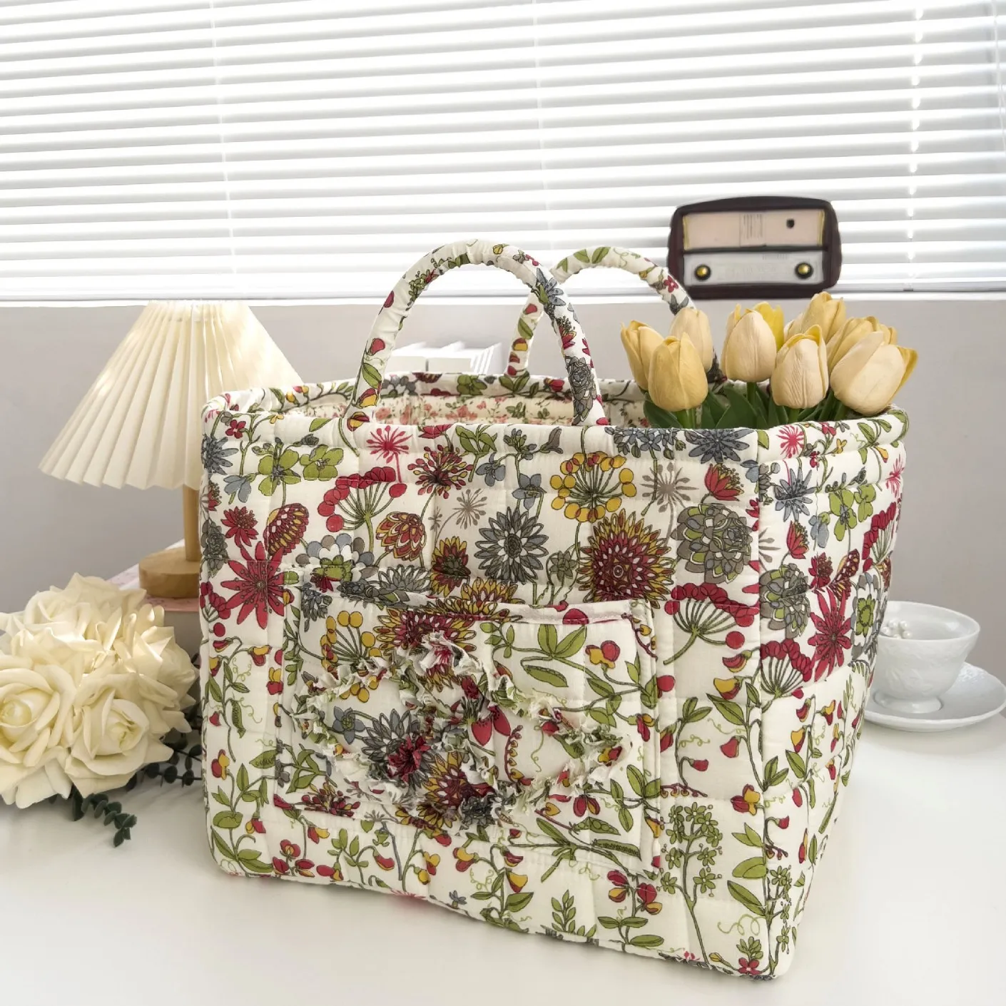 🔥 Boho Fabric Storage Basket - Image 16