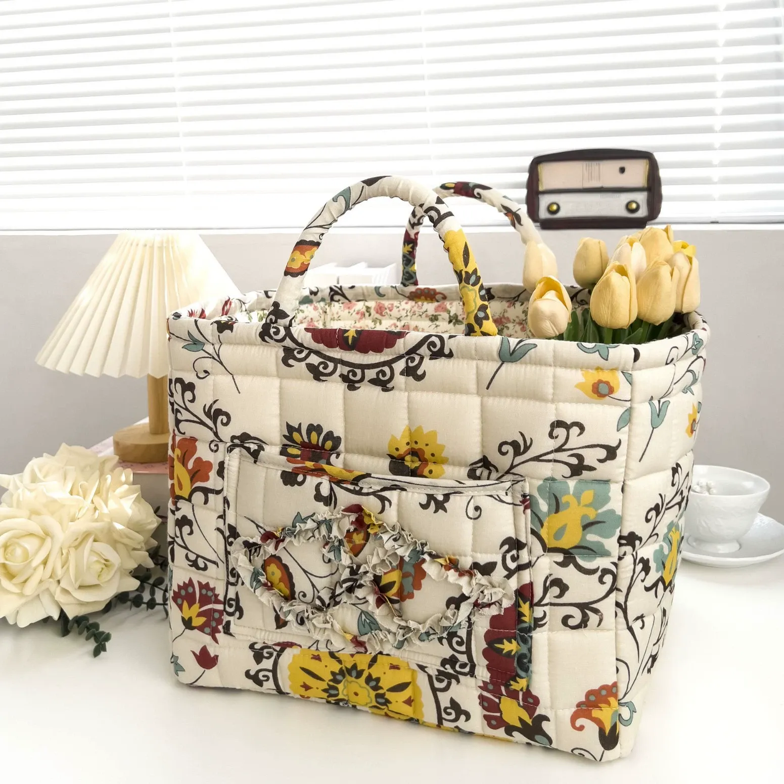 🔥 Boho Fabric Storage Basket - Image 12