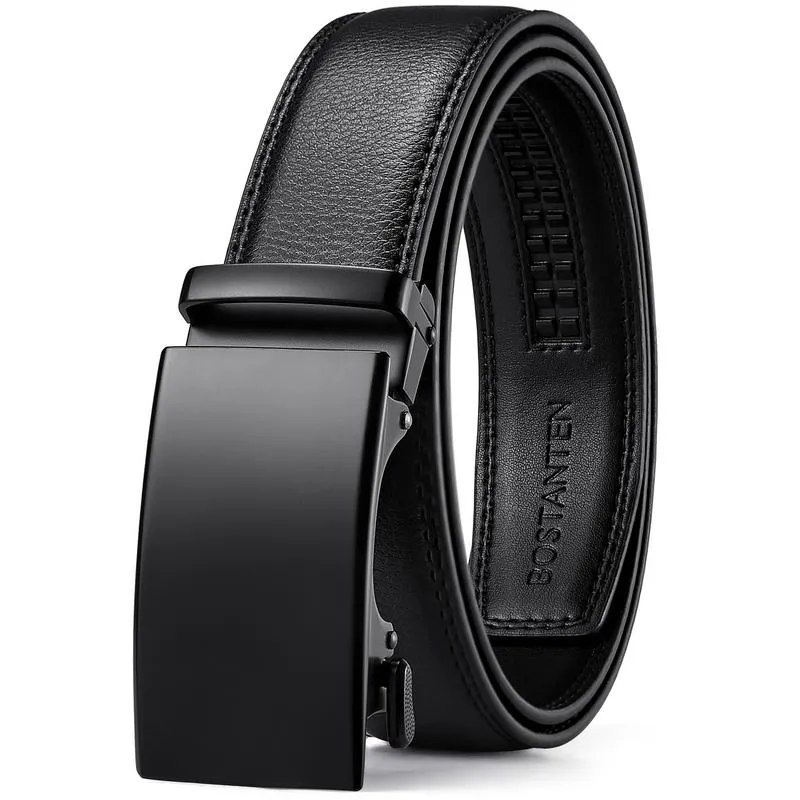 BOSTANTEN Men's Belt Easy Release Ratchet Belt