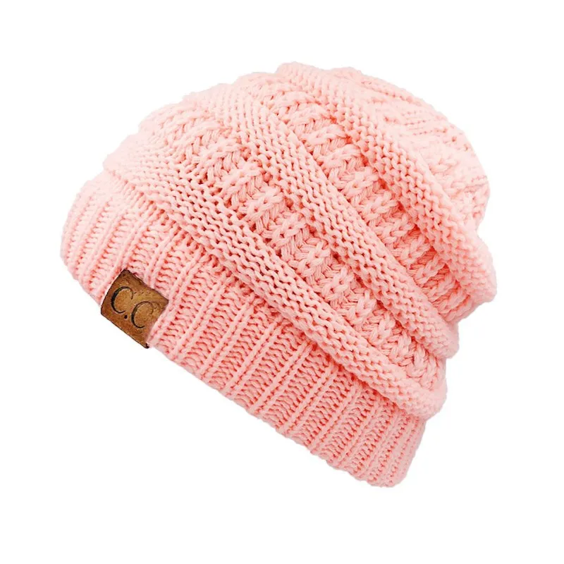 Fashion Soft Knit Ponytail Beanie - Image 20