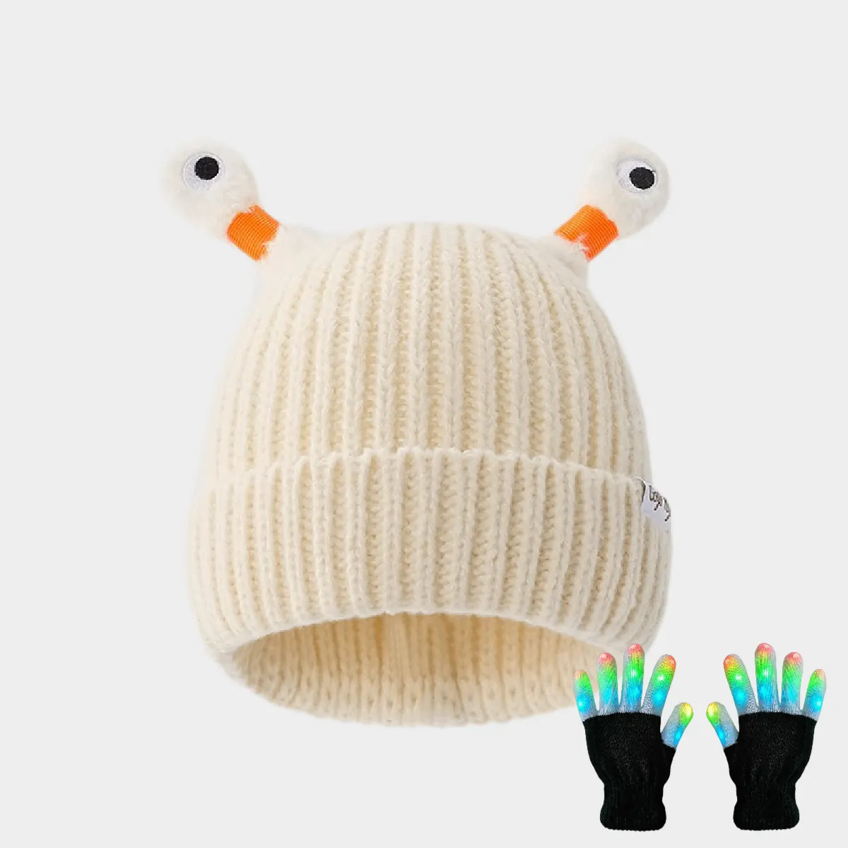 🔥HOT SALE - 49% OFF🔥Winter Parent-Child Cute Glowing Little Monster Knit Hat - Image 40