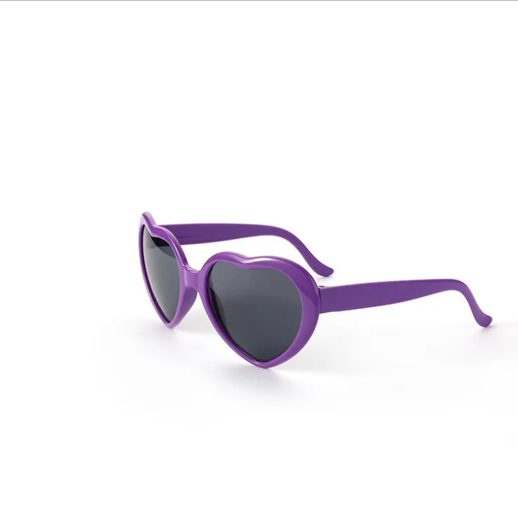 Heart-shaped special effects lighting glasses - Image 3