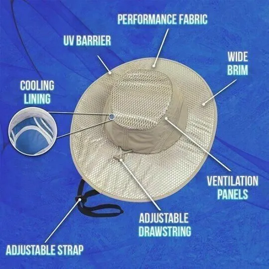 Sunstroke-Prevented Cooling Hat - Image 10