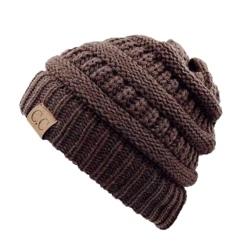 Fashion Soft Knit Ponytail Beanie - Image 23