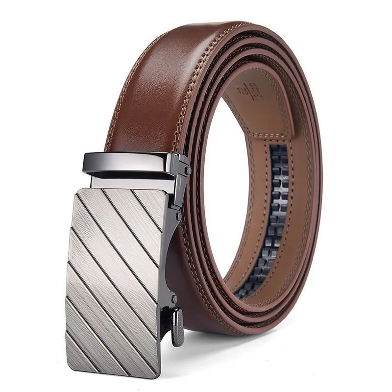 BOSTANTEN Men's Belt Easy Release Ratchet Belt - Image 12