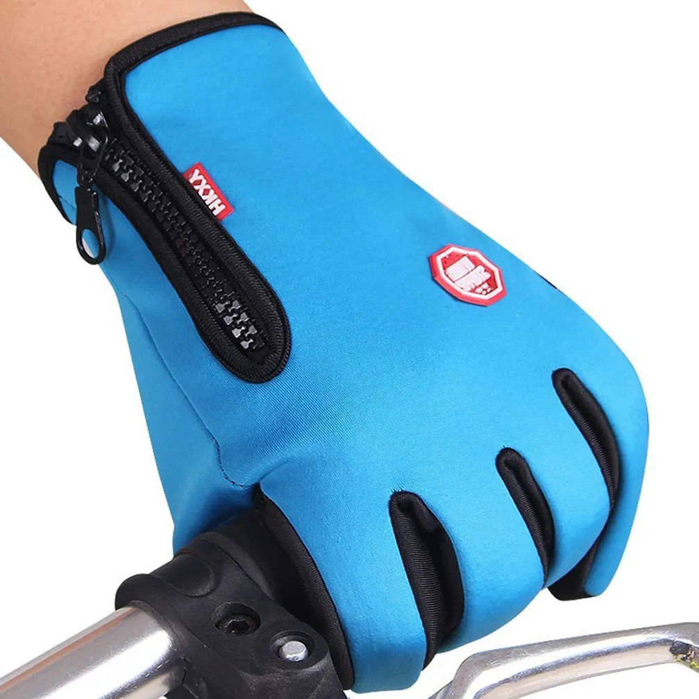 Winter Men's & Women's Touchscreen Waterproof Windproof Cycling Gloves - Image 10