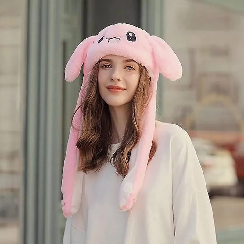 Easter LED Glowing Plushy Rabbit Hat - Image 5