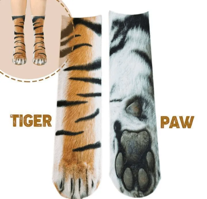 Flurry 3D Animal Paw Socks - Image 11