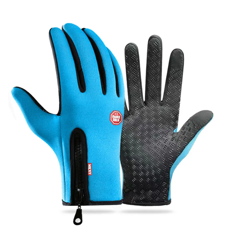 Winter Men's & Women's Touchscreen Waterproof Windproof Cycling Gloves - Image 12