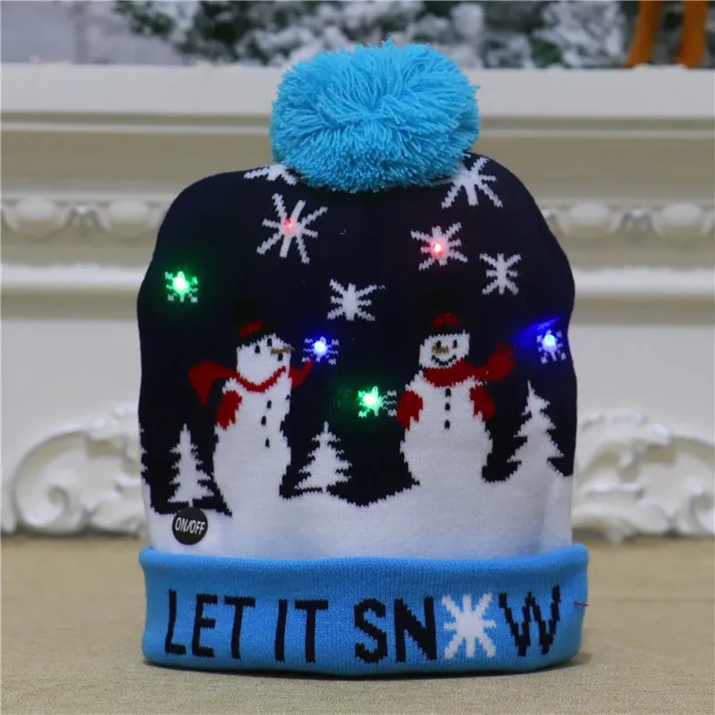 LED Light Knitted Beanies - Image 12
