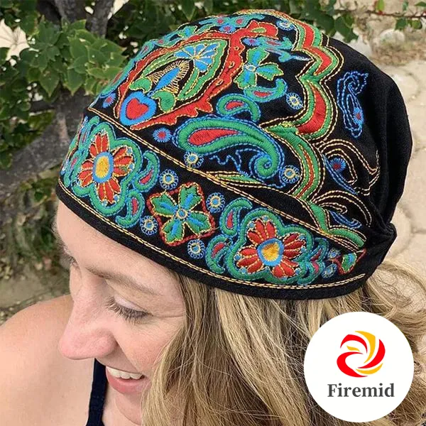 Embroidered Bandana Caps | Buy 3 Free Shipping - Image 3