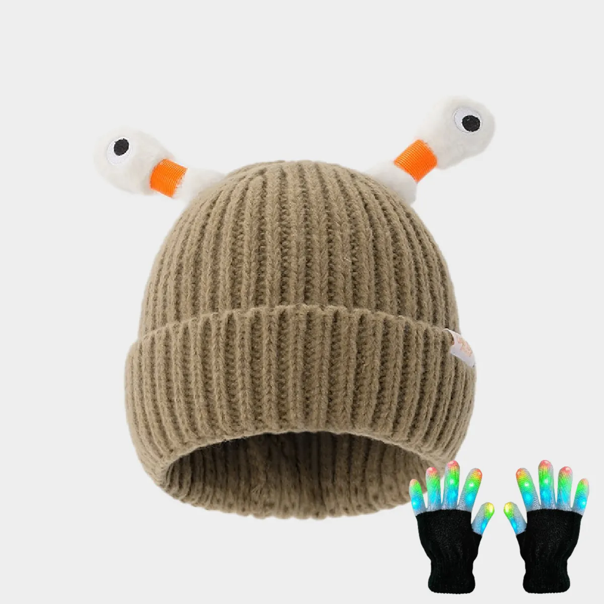 🔥HOT SALE - 49% OFF🔥Winter Parent-Child Cute Glowing Little Monster Knit Hat - Image 42