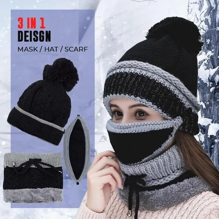 3-In-1 Winter Set (Mask, Hat, Scarf) - Image 2