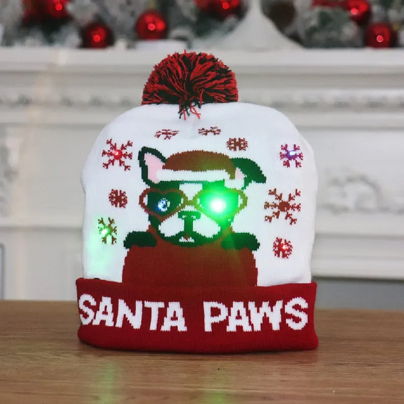 LED Light Knitted Beanies - Image 4