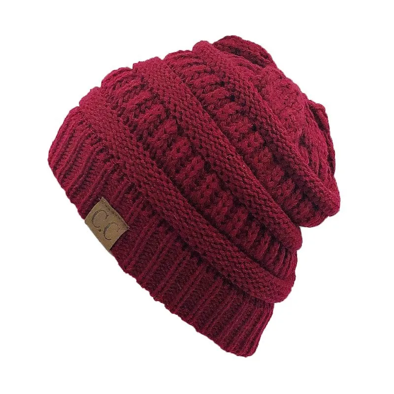 Fashion Soft Knit Ponytail Beanie - Image 21