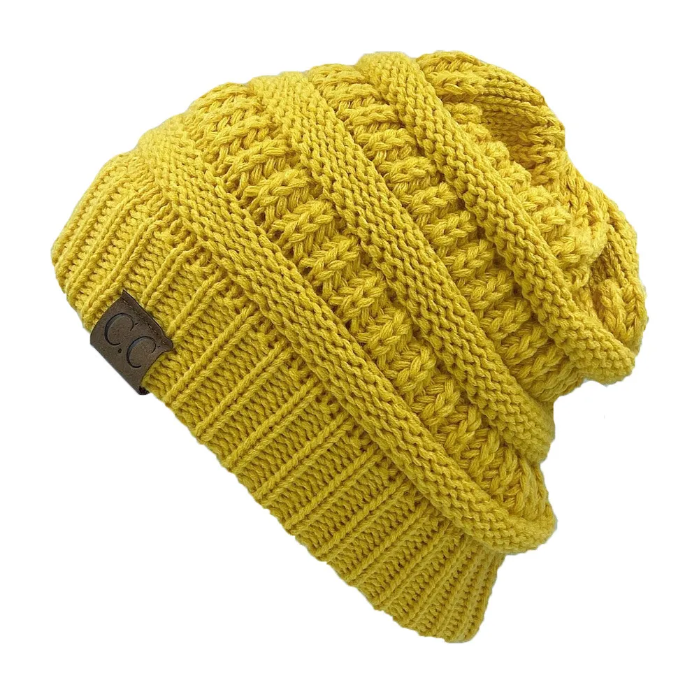 Fashion Soft Knit Ponytail Beanie - Image 31