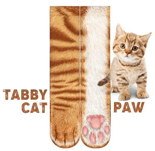 Flurry 3D Animal Paw Socks - Image 6