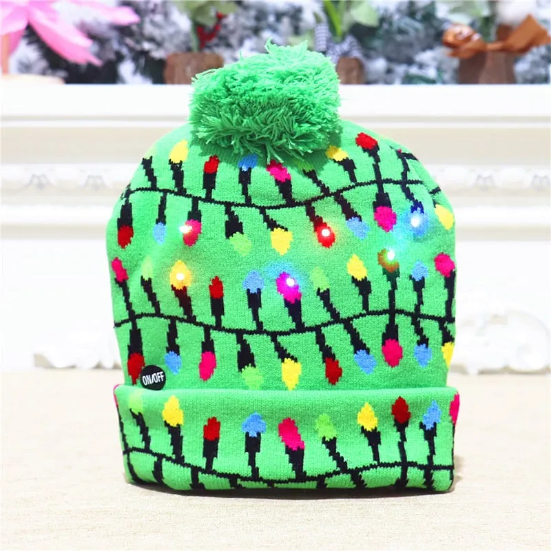 LED Light Knitted Beanies - Image 11