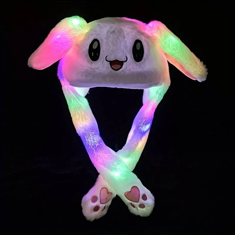 Easter LED Glowing Plushy Rabbit Hat - Image 7