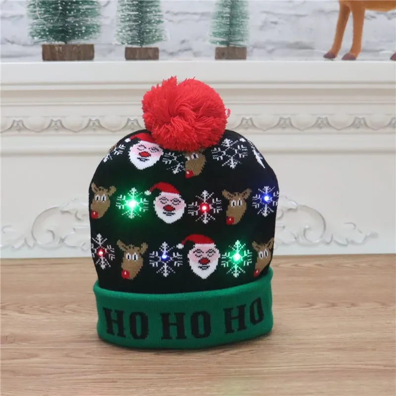 LED Light Knitted Beanies - Image 6