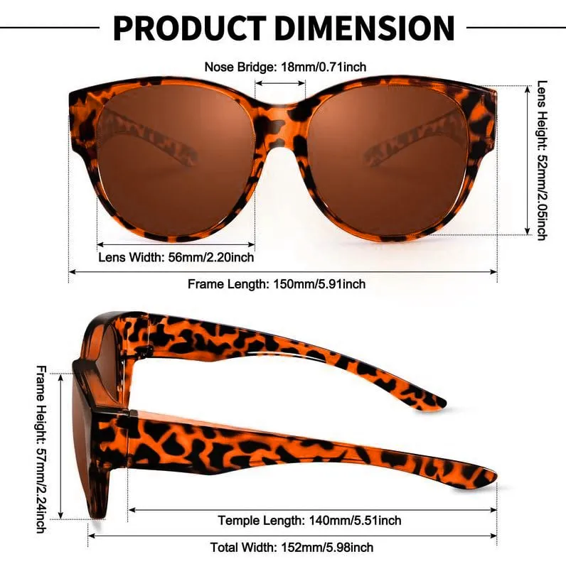 🕶2025 New Oversized Cat Eye Sunglasses Polarized UV400 Protection - Image 3