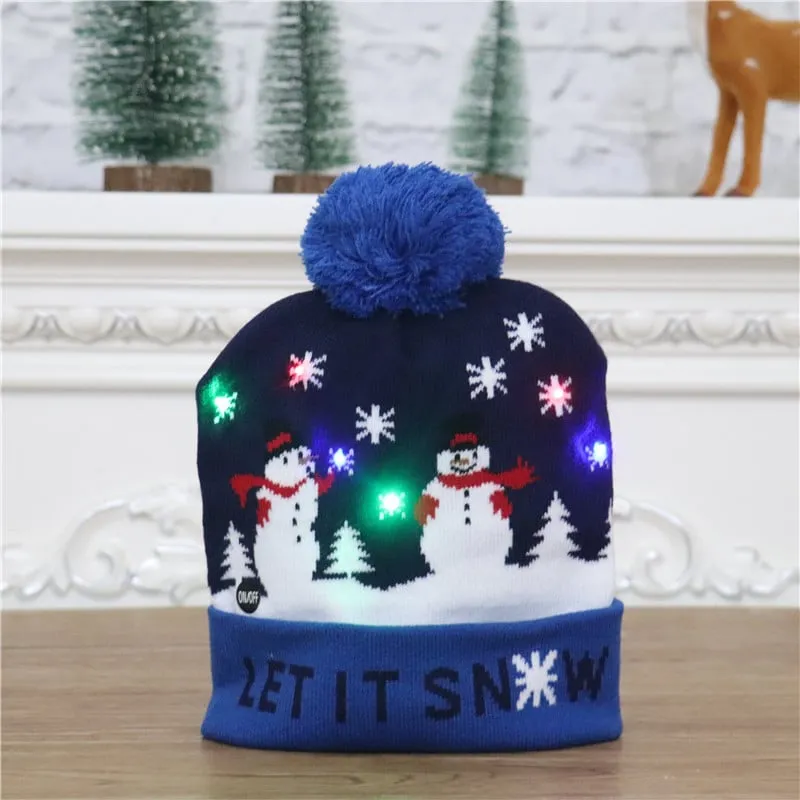 LED Light Knitted Beanies - Image 5
