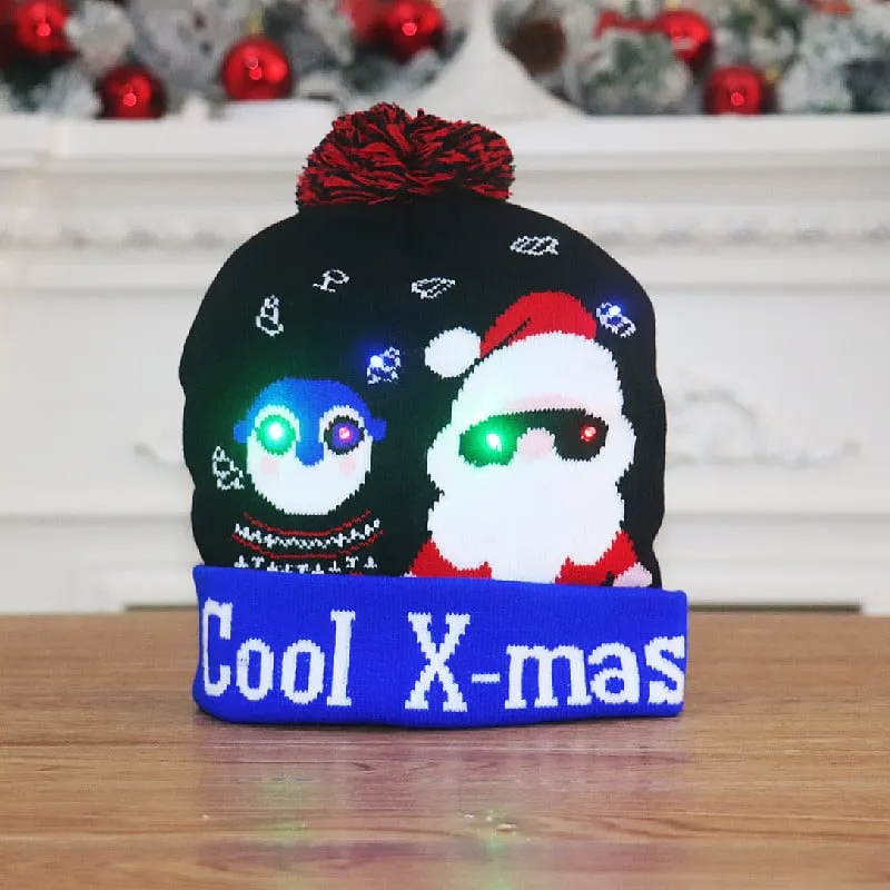 LED Light Knitted Beanies - Image 3
