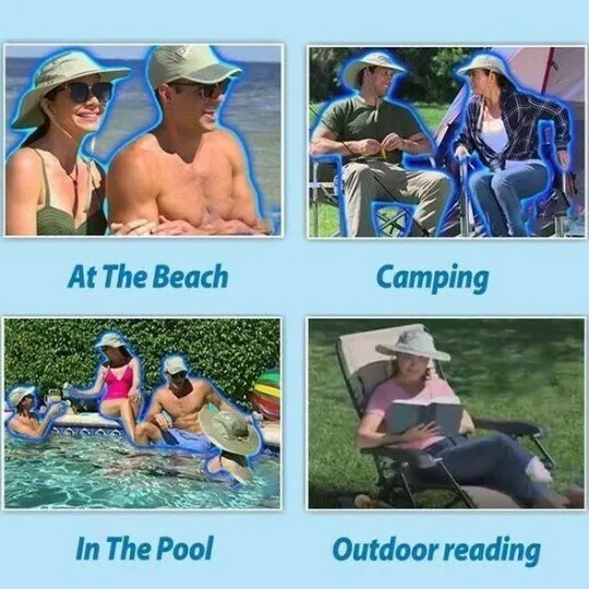 Sunstroke-Prevented Cooling Hat - Image 7