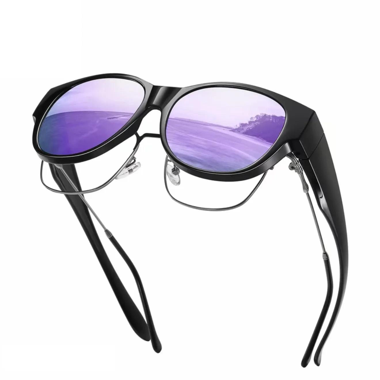 🕶2025 New Oversized Cat Eye Sunglasses Polarized UV400 Protection - Image 9