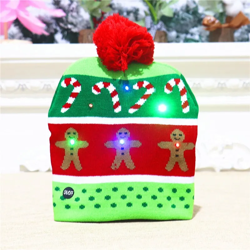 LED Light Knitted Beanies - Image 14