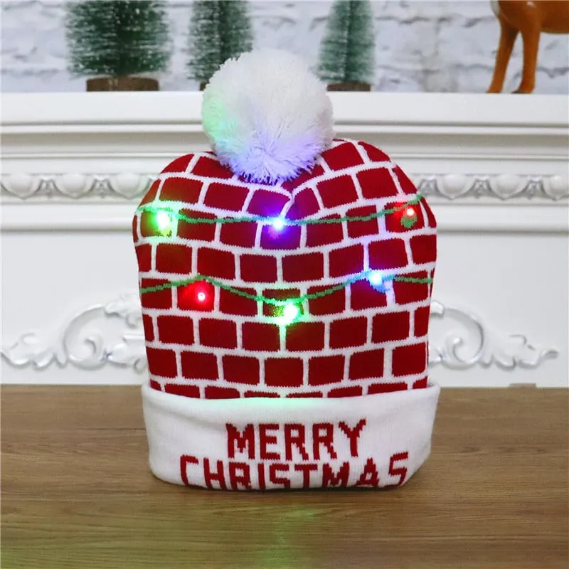 LED Light Knitted Beanies - Image 10