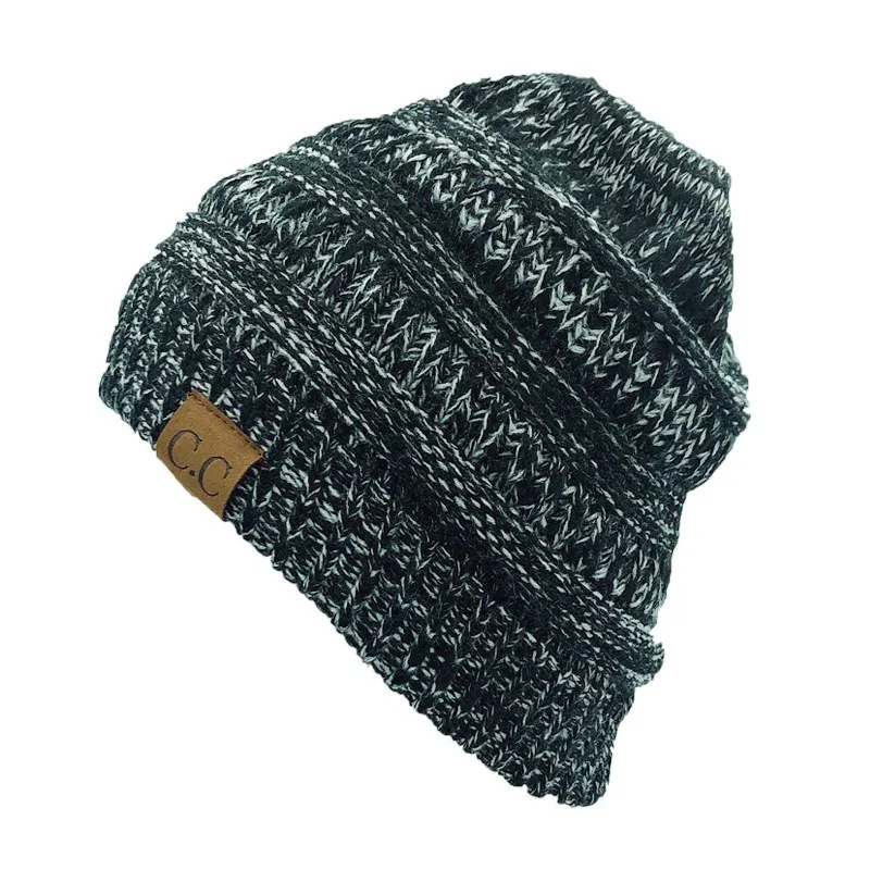 Fashion Soft Knit Ponytail Beanie - Image 27