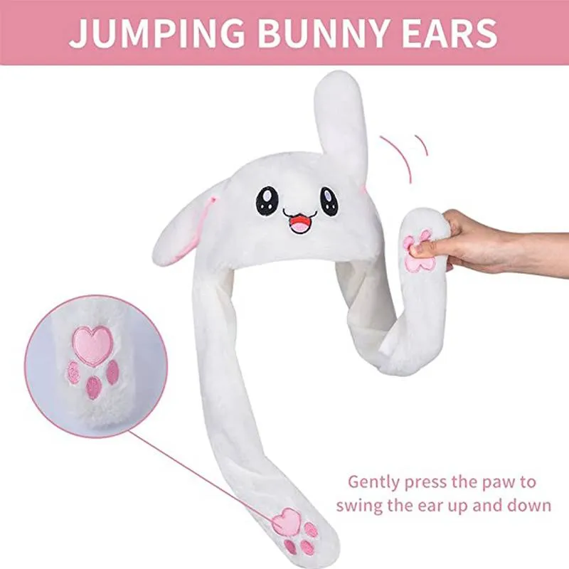 Easter LED Glowing Plushy Rabbit Hat - Image 3