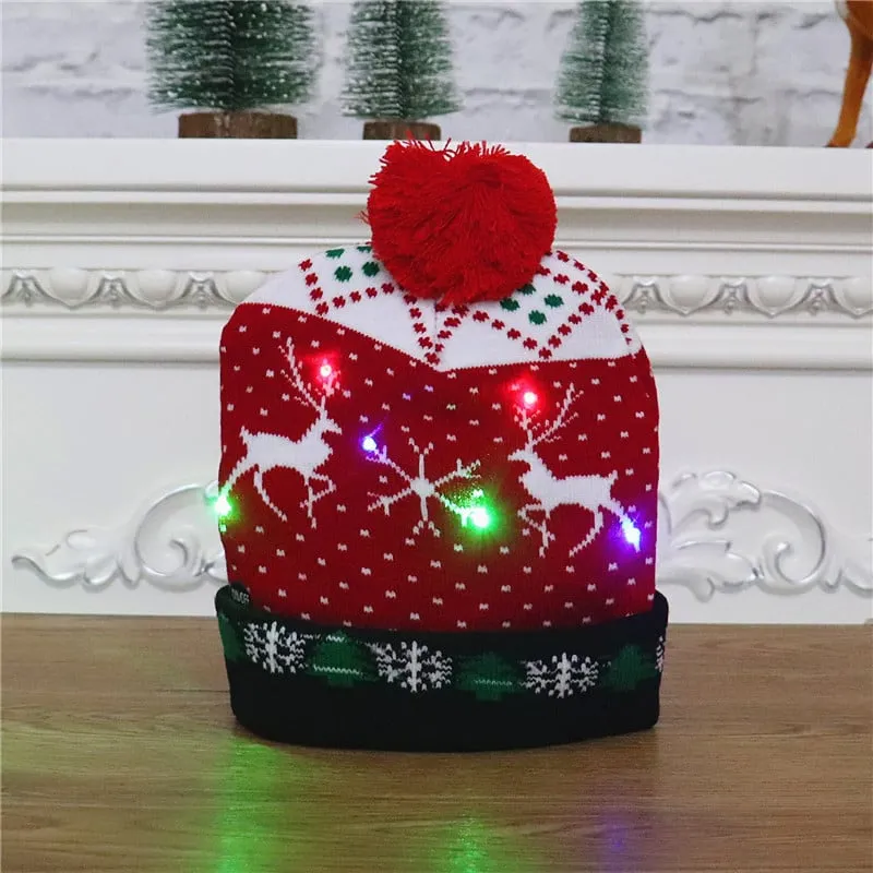 LED Light Knitted Beanies - Image 7