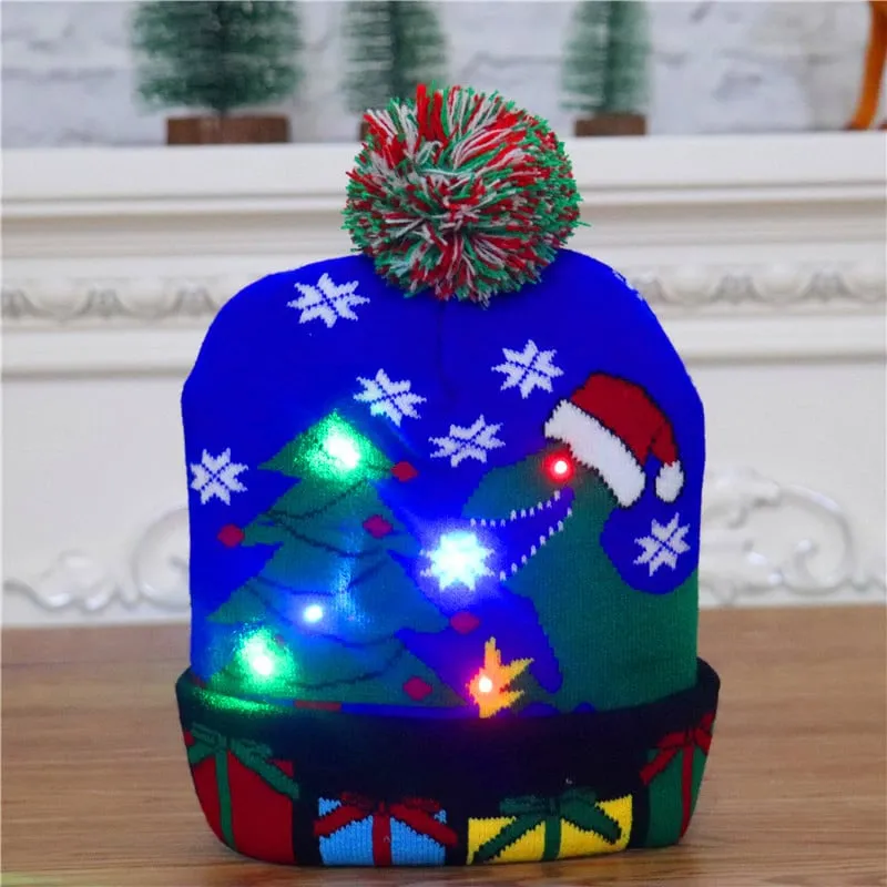 LED Light Knitted Beanies - Image 9