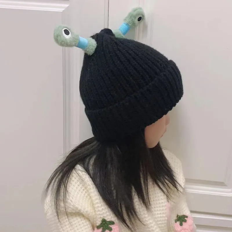 🔥HOT SALE - 49% OFF🔥Winter Parent-Child Cute Glowing Little Monster Knit Hat - Image 13