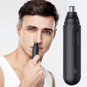 Electric Nose Hair Trimmer Men's Rechargeable Nose Cleaning