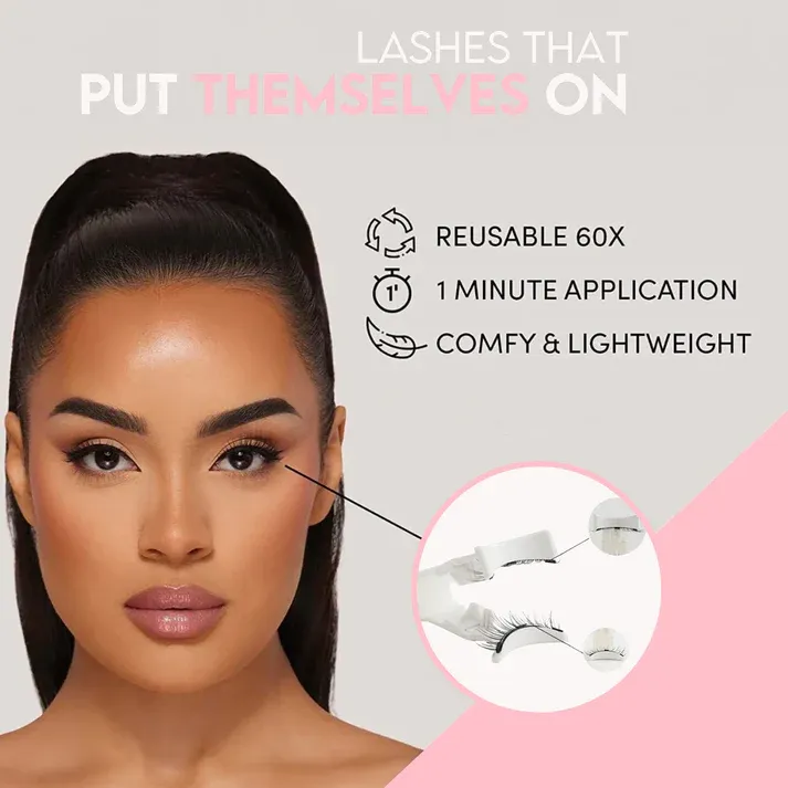 🏆🏆 🤩Reusable Premium Self-Adhesive Eyelashes | Easy, Quick, Safe! 💖 - Image 3