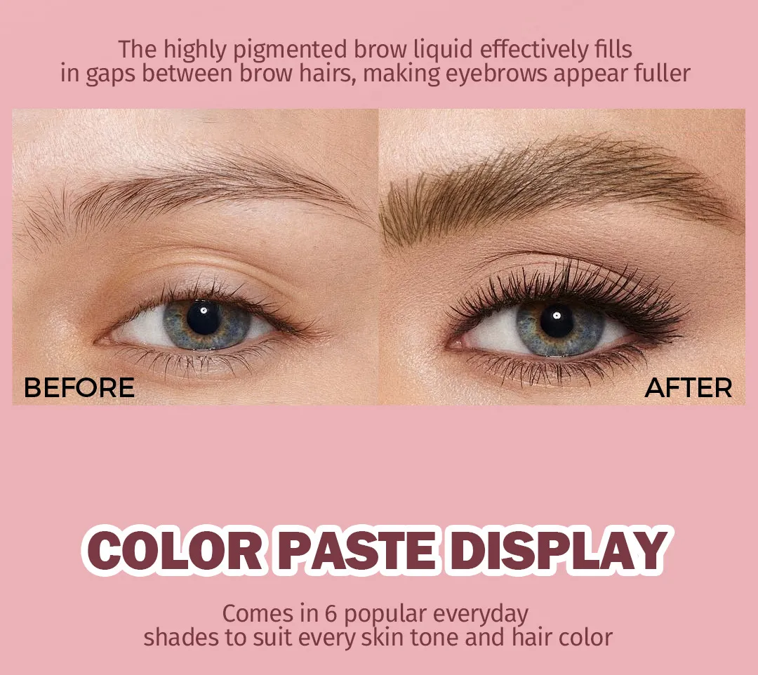 💥Angled Brow Brush Liquid Brow Paste - Image 3