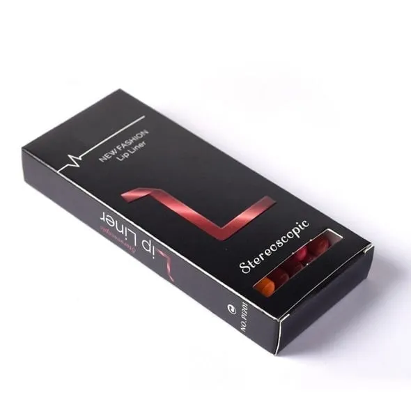 12 Colors Lip Liner Pencil Waterproof Non-Marking - Image 10