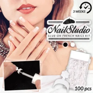 Glue-On French Nails Kit