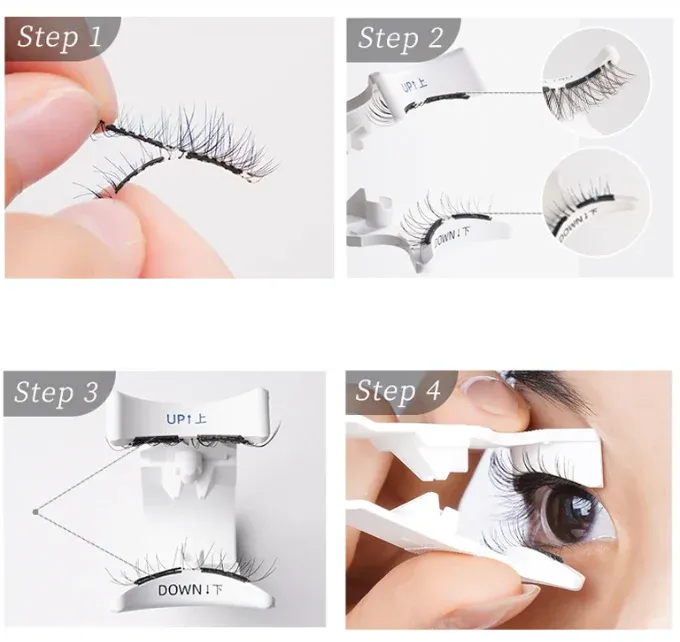 🏆🏆 🤩Reusable Premium Self-Adhesive Eyelashes | Easy, Quick, Safe! 💖 - Image 2