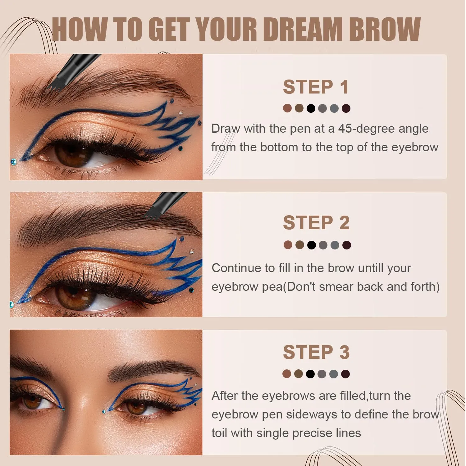 🔥EYEBROW MICROBLADING PEN🌸 - Image 2