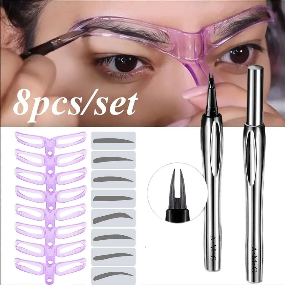 Tip Pencil Long-lasting Waterproof Brows Pencil - Image 16