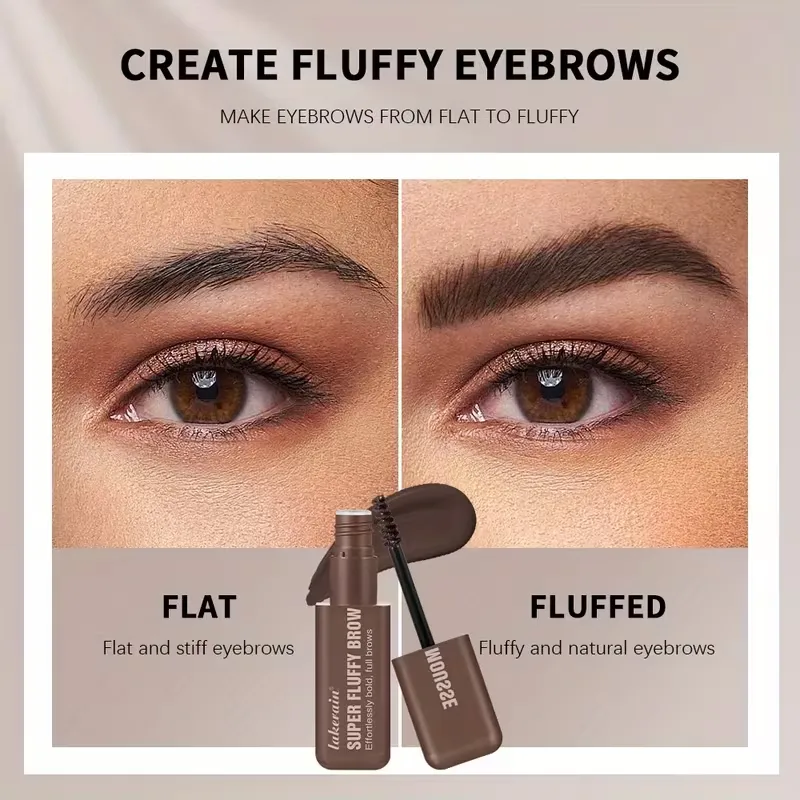 Eyebrow Volumizing Mousse, Buildable Soft & Full brows, All-day Wear, Flake Resistant - Image 2