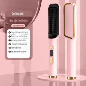 Negative Iong Hair Straightening Brush