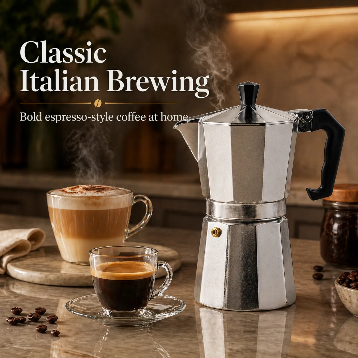 Espresso Moka Coffee Maker - 图片 2